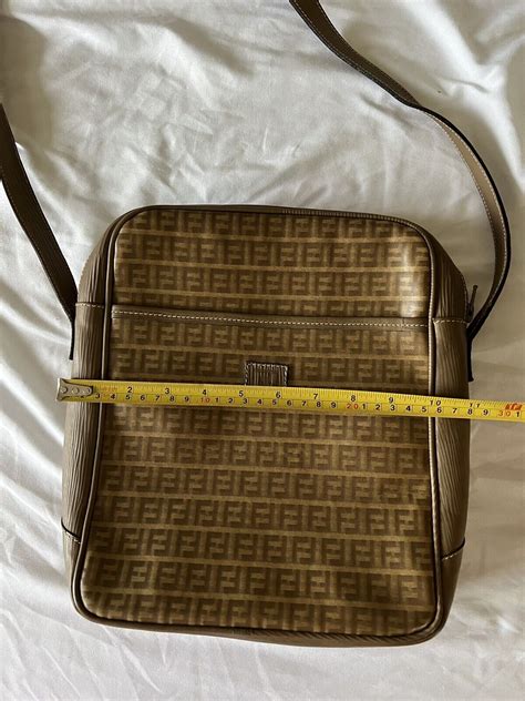 cross body bag fendi|authentic vintage Fendi crossbody bag.